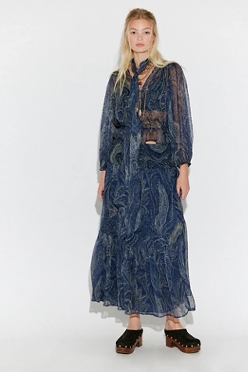 On The Horizon Maxi Skirt Set