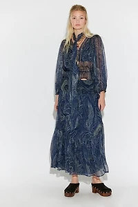 On The Horizon Maxi Skirt Set