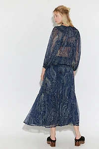 On The Horizon Maxi Skirt Set