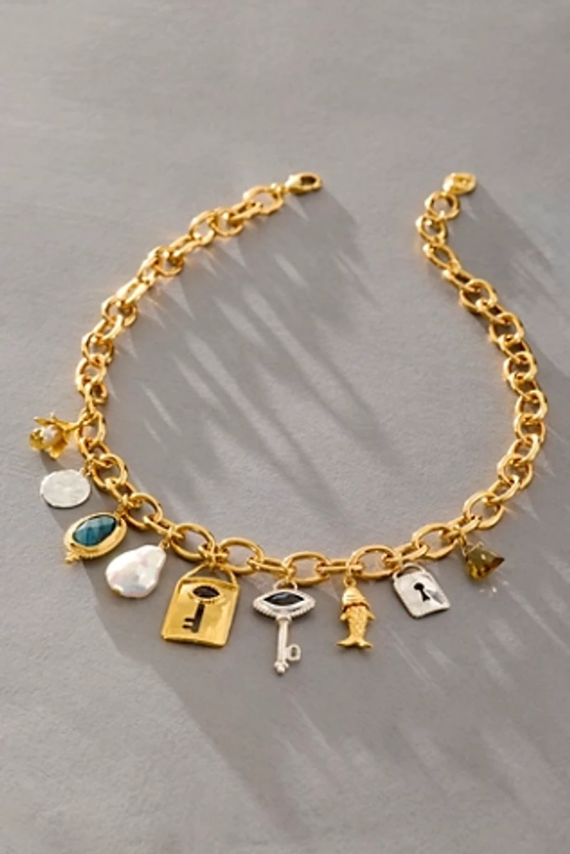 Chan Luu Chunky Charm Necklace