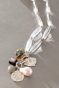 Chan Luu Quartz Dangle Necklace