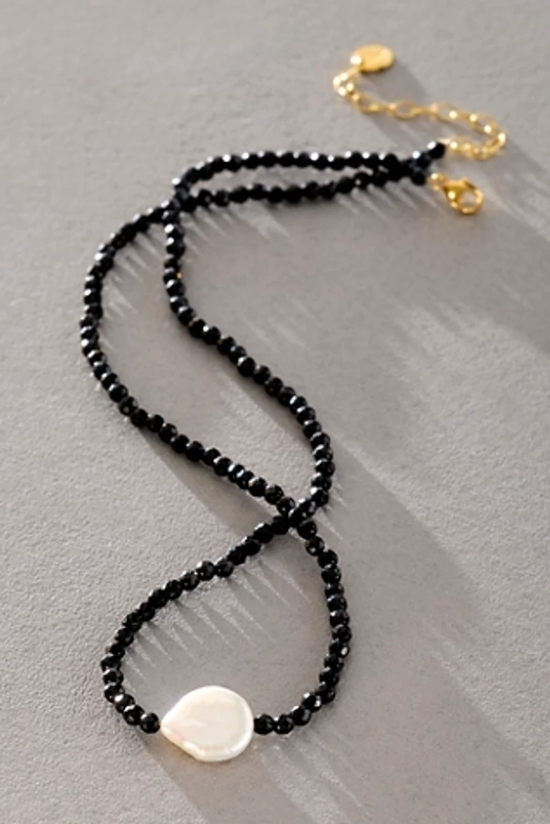 Chan Luu Bead And Pearl Choker