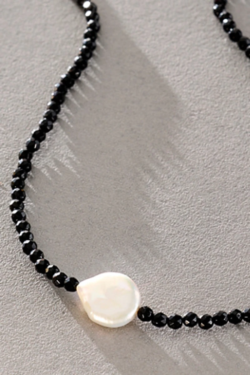 Chan Luu Bead And Pearl Choker