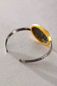 Robindira Unsworth Chrysocolla Cuff Bracelet