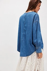 Tricia Fix Daisy Denim Dreaming Top