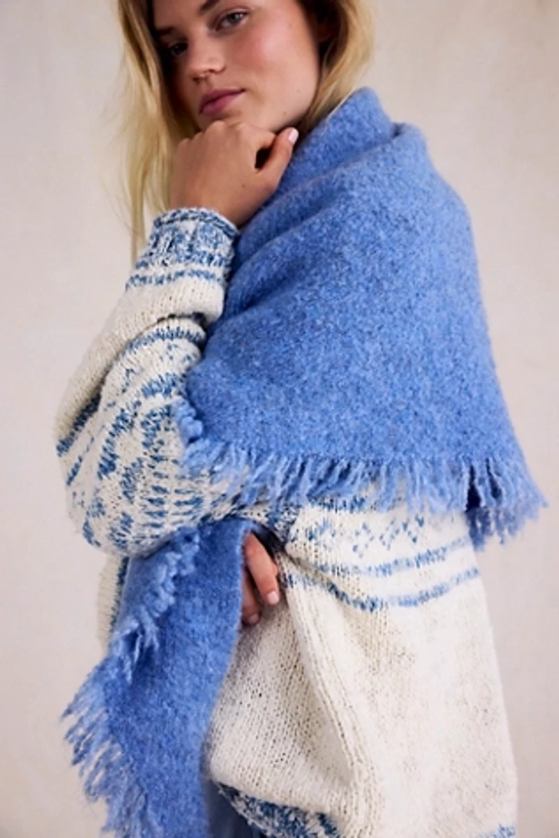 Forever Tribeca Fringe Shawl
