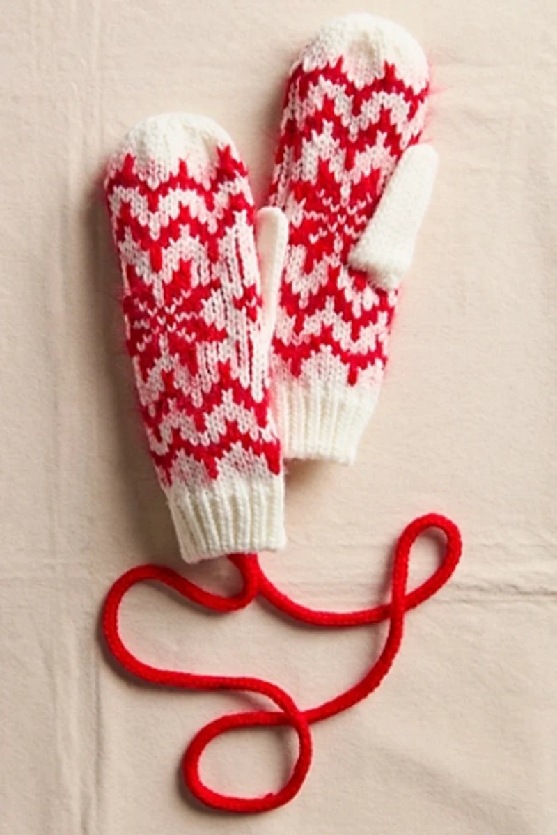 Home For The Holidays Mittens