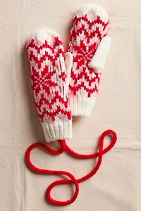 Home For The Holidays Mittens