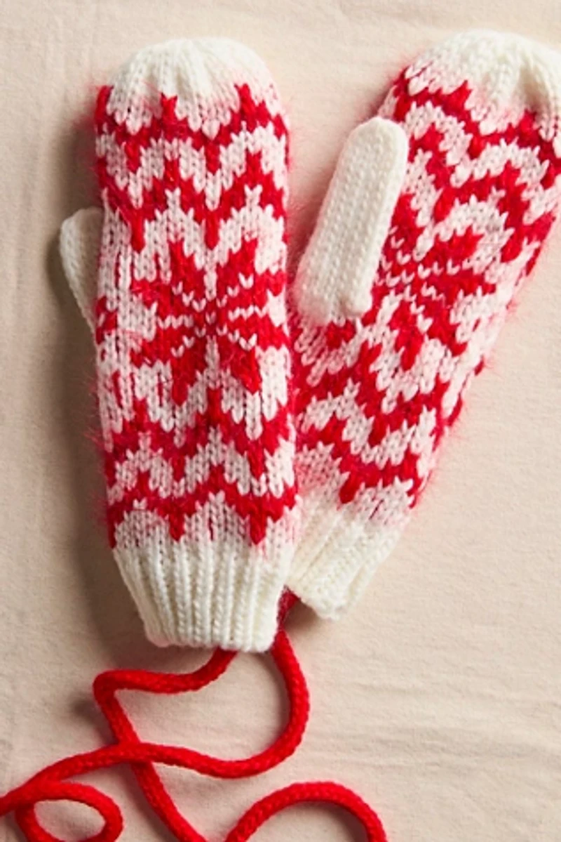 Home For The Holidays Mittens