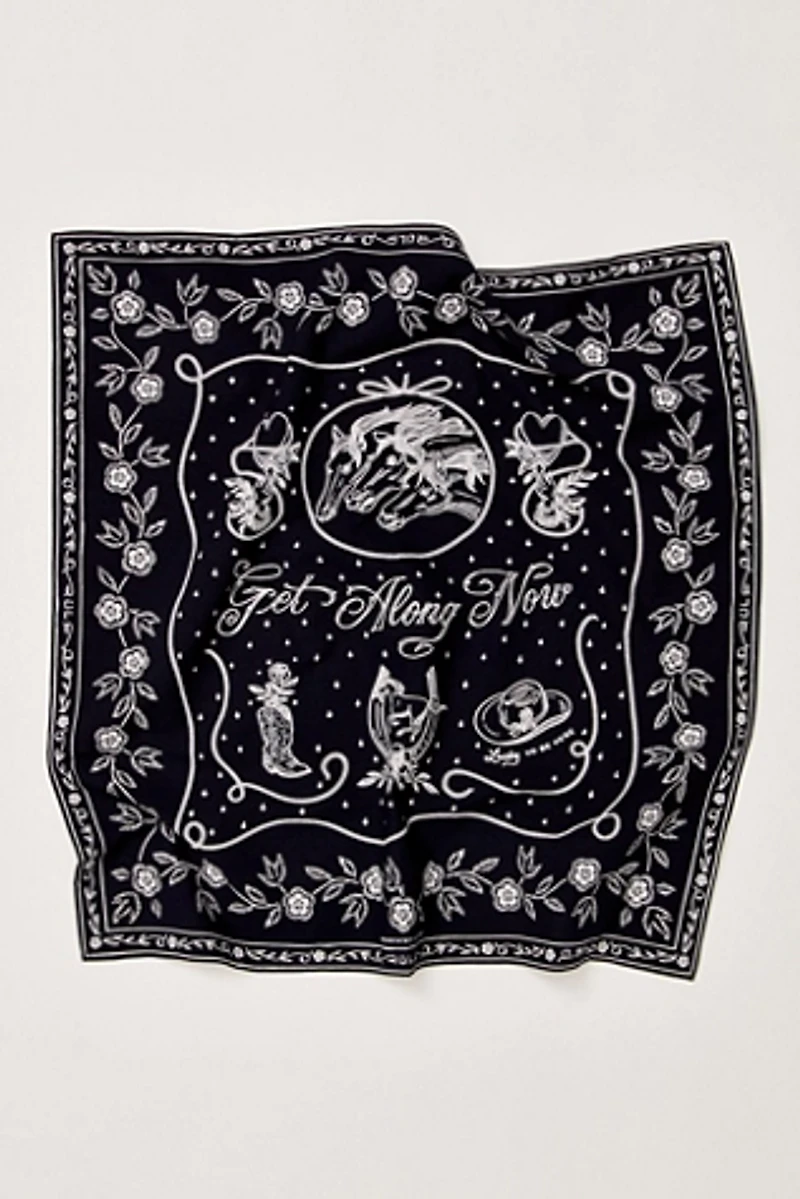 Understated Leather Lucky Bandana