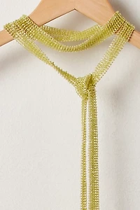 Lola Embellished Skinny Scarf