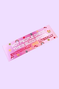 Golden Hour Designs Hot People Check Emotional Blind Spots Car Magnet
