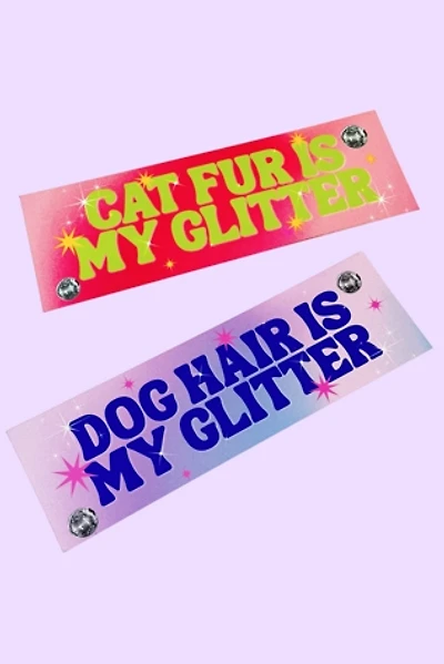 Golden Hour Designs Pet Fur is My Glitter Bumper Magnet