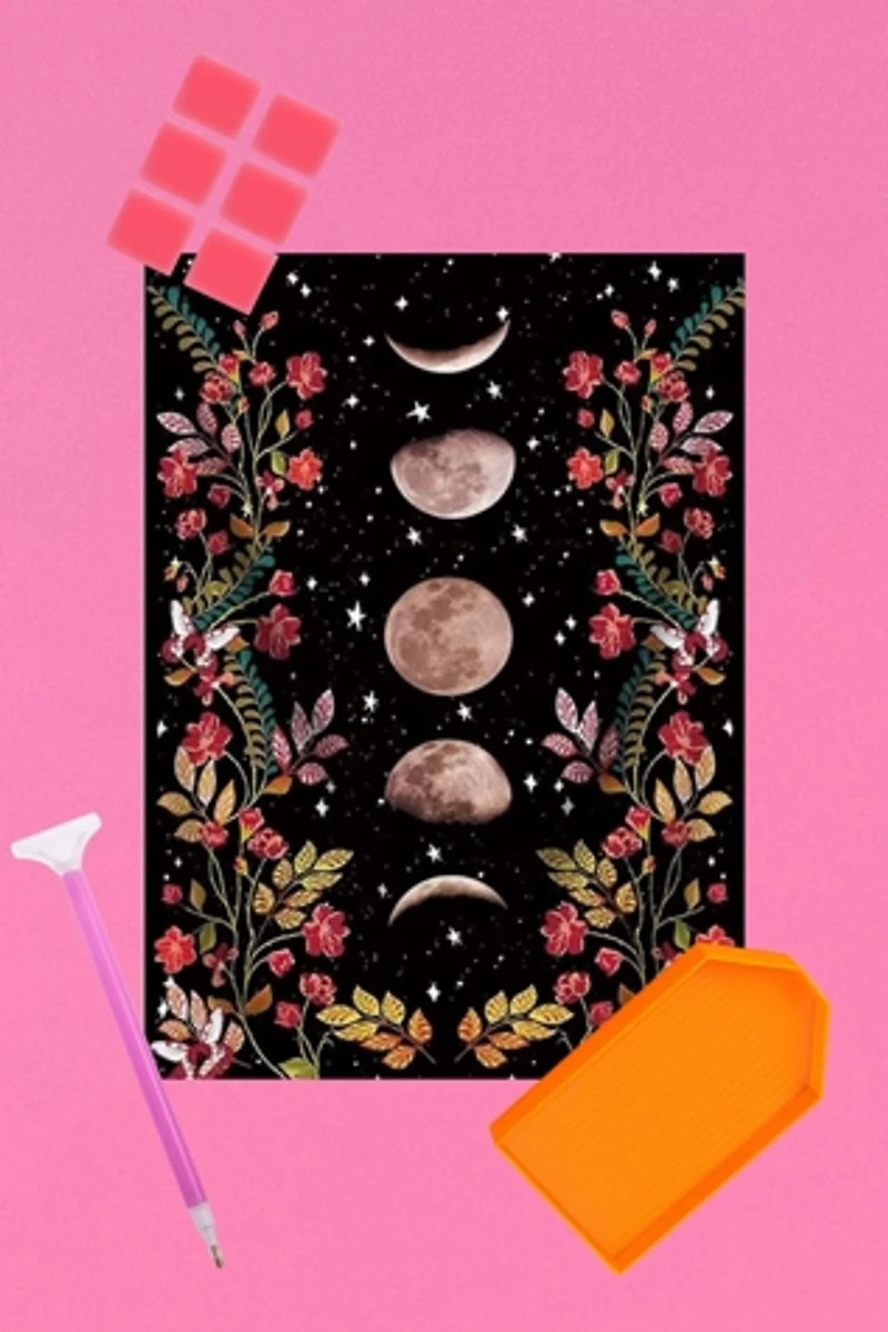 Golden Hour Designs Lunar Phases Diamond Art Painting Kit
