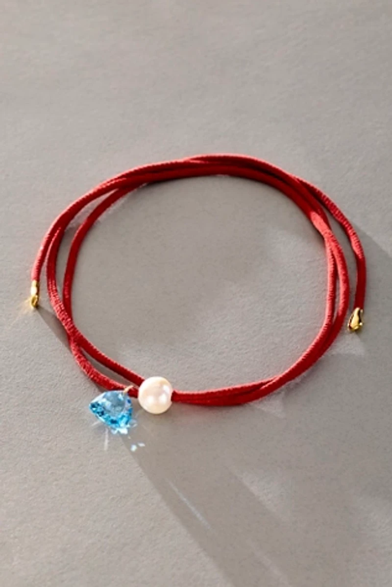 FP x Chan Luu Red Convertable Necklace