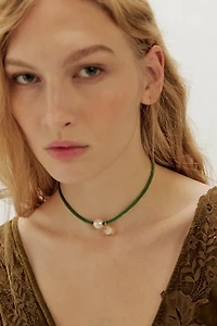 FP x Chan Luu Green Convertable Necklace