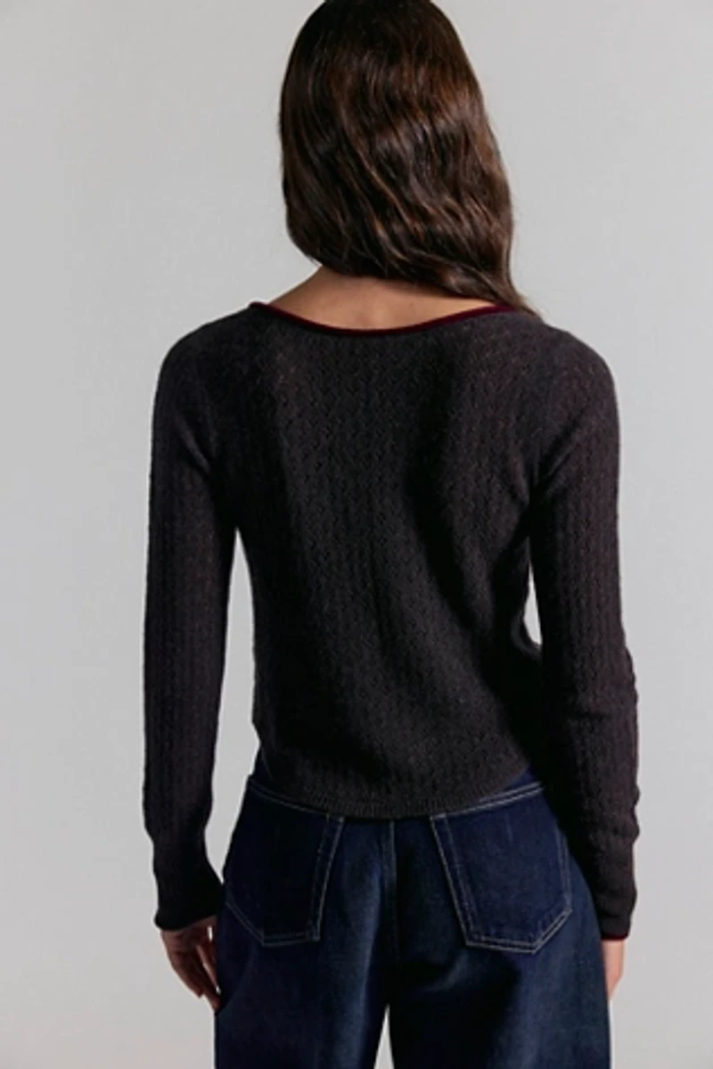 Silver Lining Cashmere Sweater