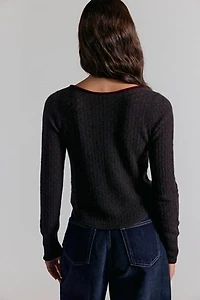 Silver Lining Cashmere Sweater