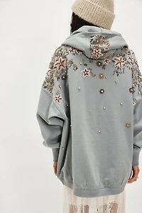 Glitter Oversized Hoodie