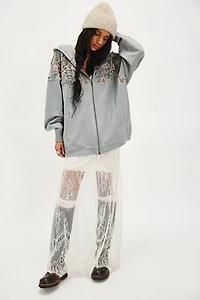 Glitter Oversized Hoodie