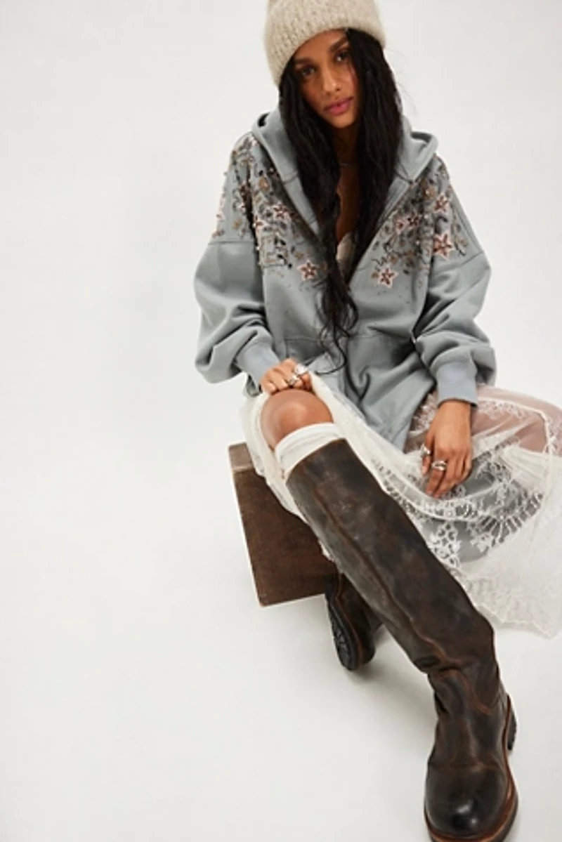 Glitter Oversized Hoodie