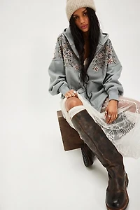 Glitter Oversized Hoodie