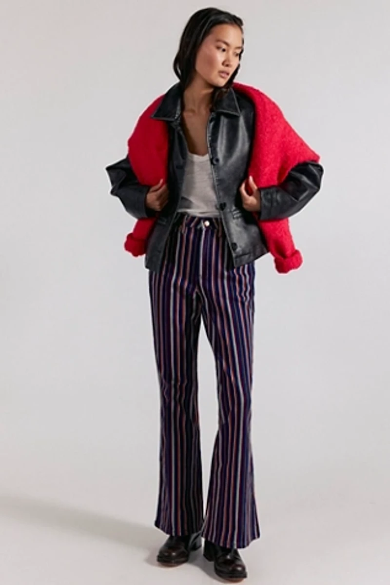 Wrangler X Lainey Wilson Retro Striped Flare Jeans