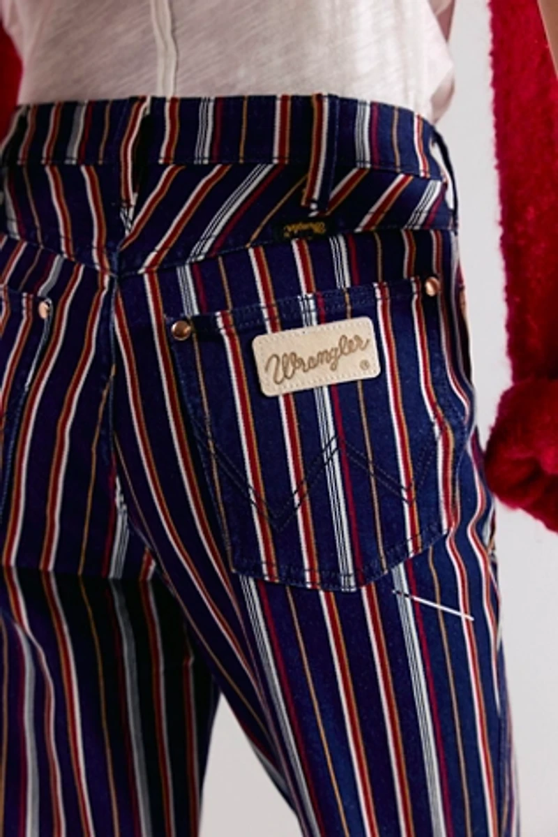 Wrangler X Lainey Wilson Retro Striped Flare Jeans