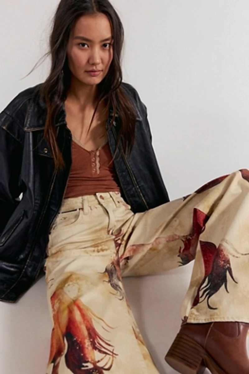 Wrangler X Lainey Wilson Wide-Leg Sailor Jeans