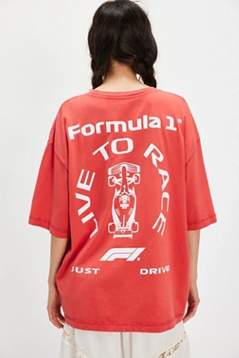 F1 Live To Race Tee