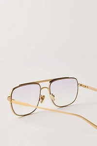 Elisa Johnson Jane Metal Sunglasses