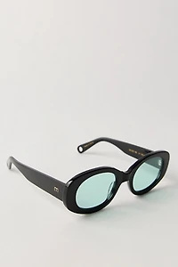 Elisa Johnson Lyna Round Sunglasses