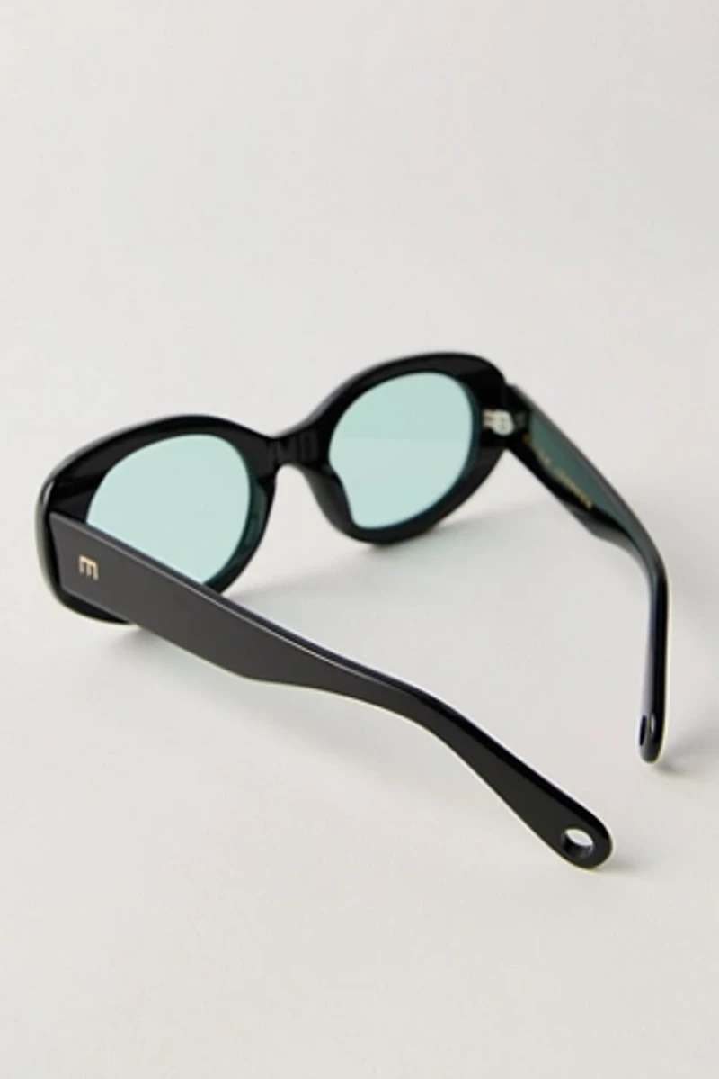 Elisa Johnson Lyna Round Sunglasses
