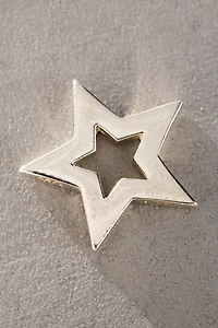 Maura Green Sterling Silver Chunky Star Slider
