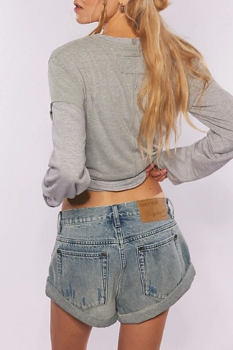 FP Exclusive Bandits Low-Waist Studded Shorts