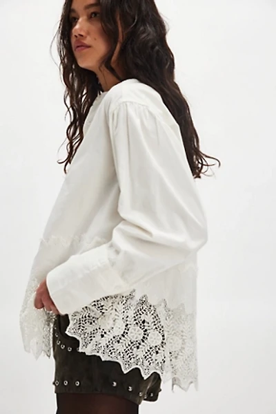 We The Free Little Bit Of Lace Shirt