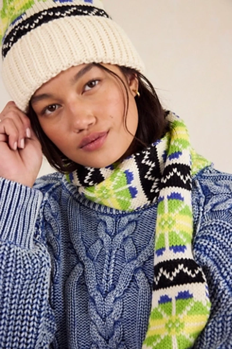 Northern Lights Beanie + Scarf