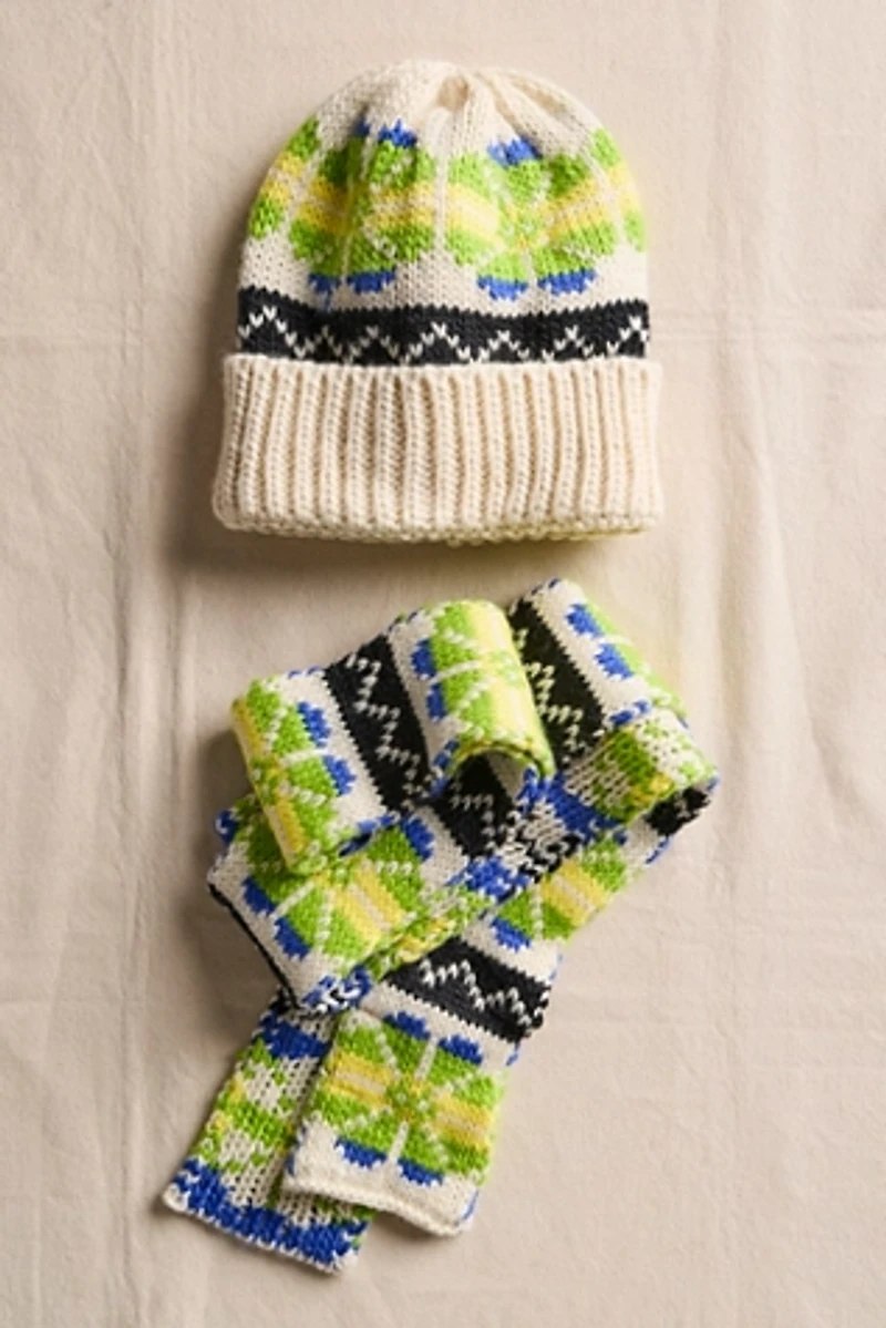 Northern Lights Beanie + Scarf