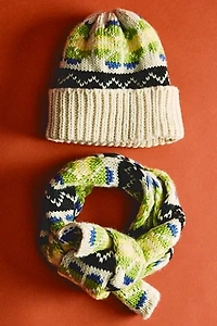 Northern Lights Beanie + Scarf