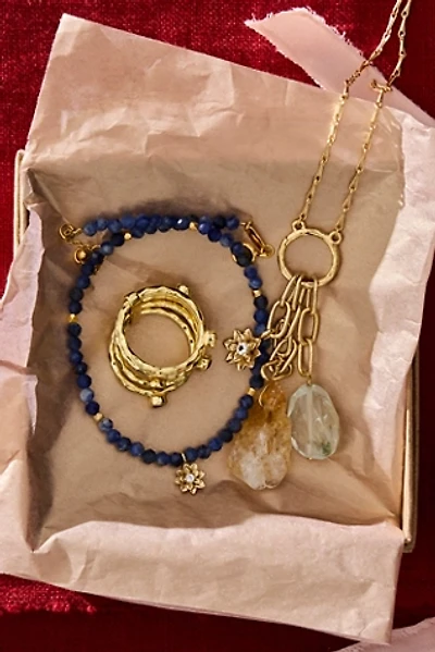 FP x Satya Gold Plated Beaded Anklet