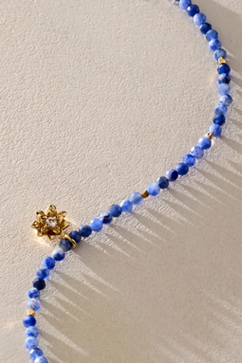 FP x Satya Gold Plated Beaded Anklet