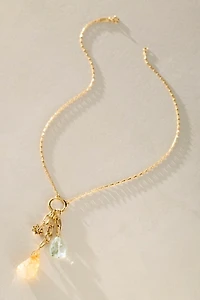 FP x Satya Gold Plated Charm Necklace