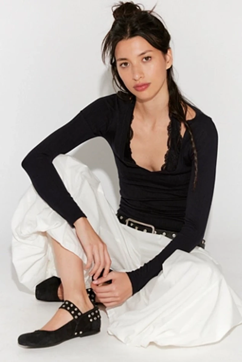 So Soft Seamless V-Neck Long Sleeve