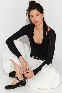 So Soft Seamless V-Neck Long Sleeve