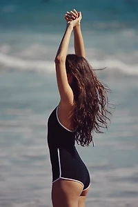GNASH Towelling One-Piece Swimsuit