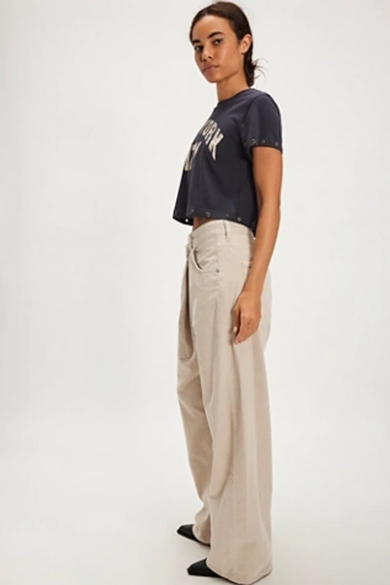 AGOLDE Vana Fold Corduroy Jeans