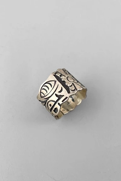 Vintage Mid-Century Southwest Sterling Silver Band Ring Selected by MARMALADE