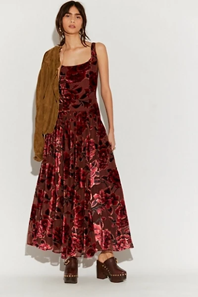 Hutch The Ridge Velvet Maxi Dress