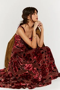Hutch The Ridge Velvet Maxi Dress