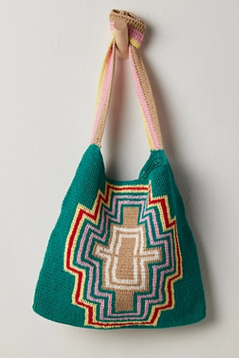 bek + MERI Abstract Cross Tote